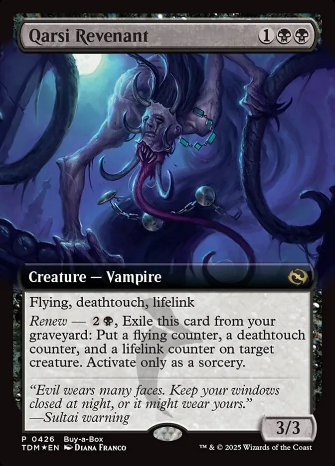 Qarsi Revenant Front Face
