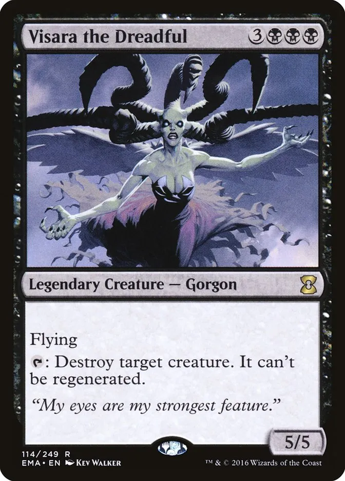 Visara the Dreadful Front Face