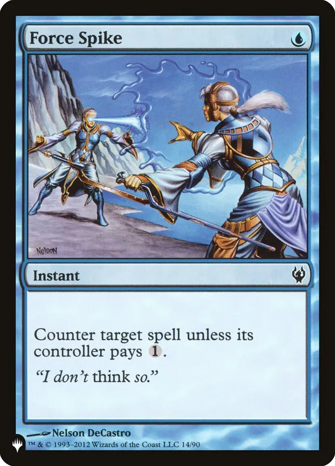 Force Spike Front Face