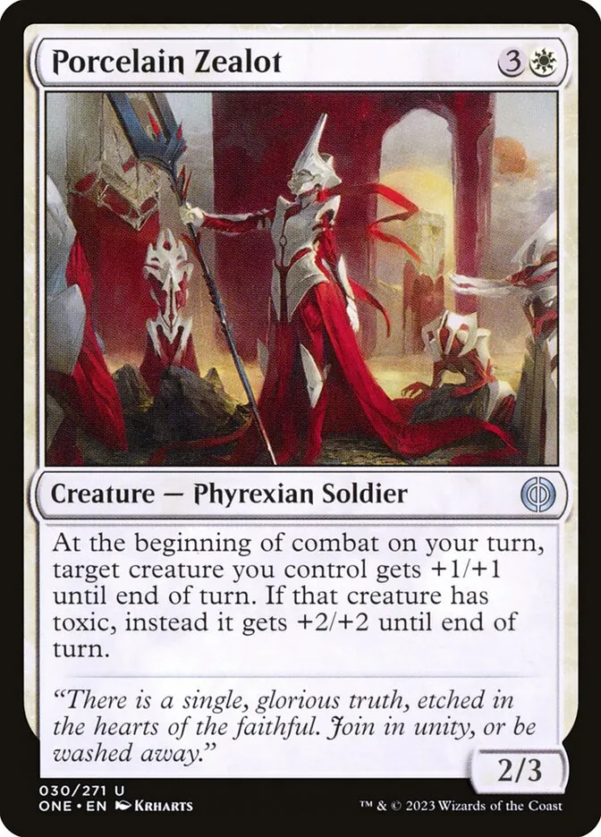 Porcelain Zealot Front Face