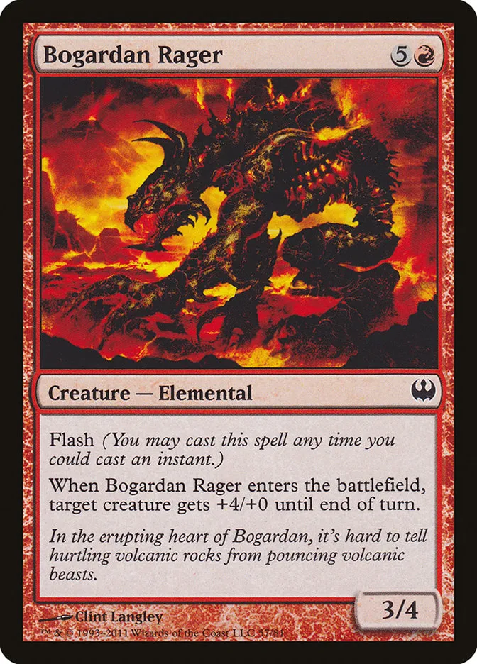 Bogardan Rager Front Face