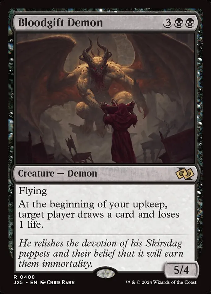 Bloodgift Demon Front Face