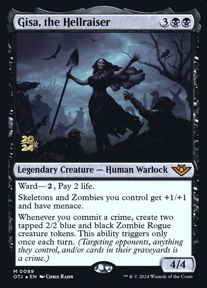Gisa, the Hellraiser Front Face