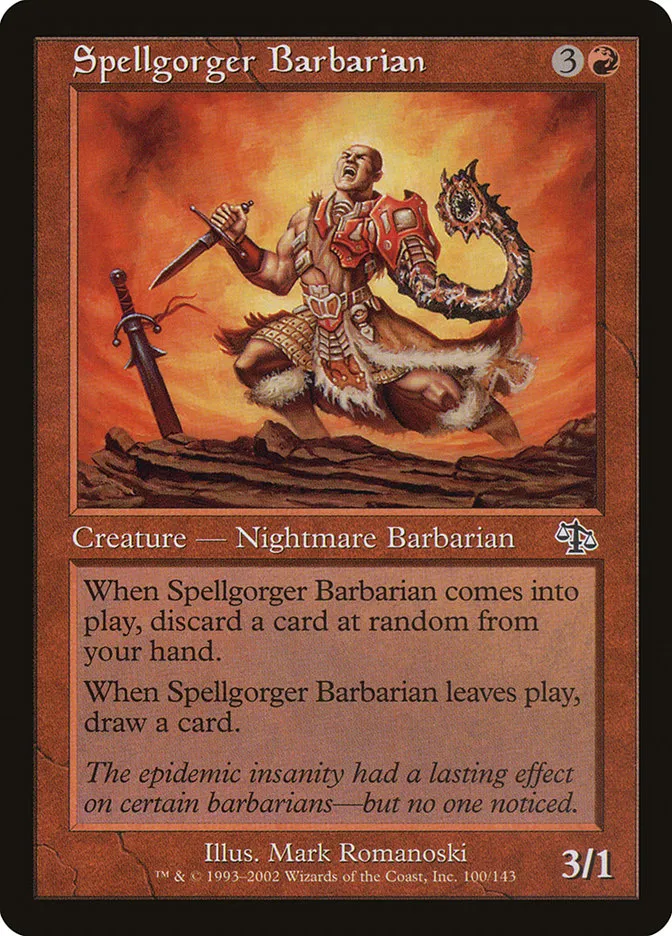 Spellgorger Barbarian Front Face