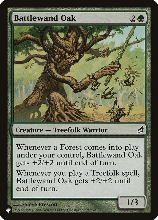 Battlewand Oak Front Face