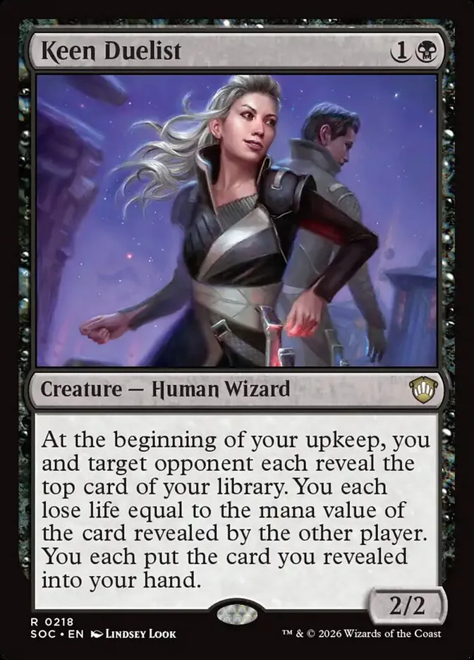 Keen Duelist Front Face