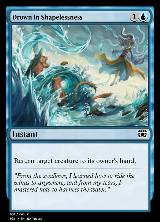 Drown in Shapelessness Front Face