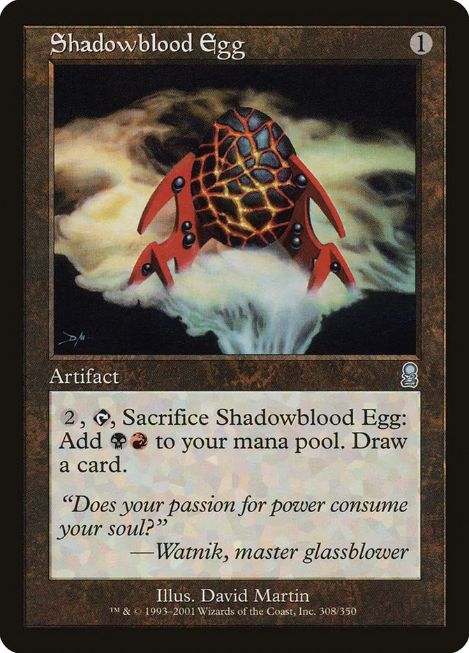 Shadowblood Egg Front Face