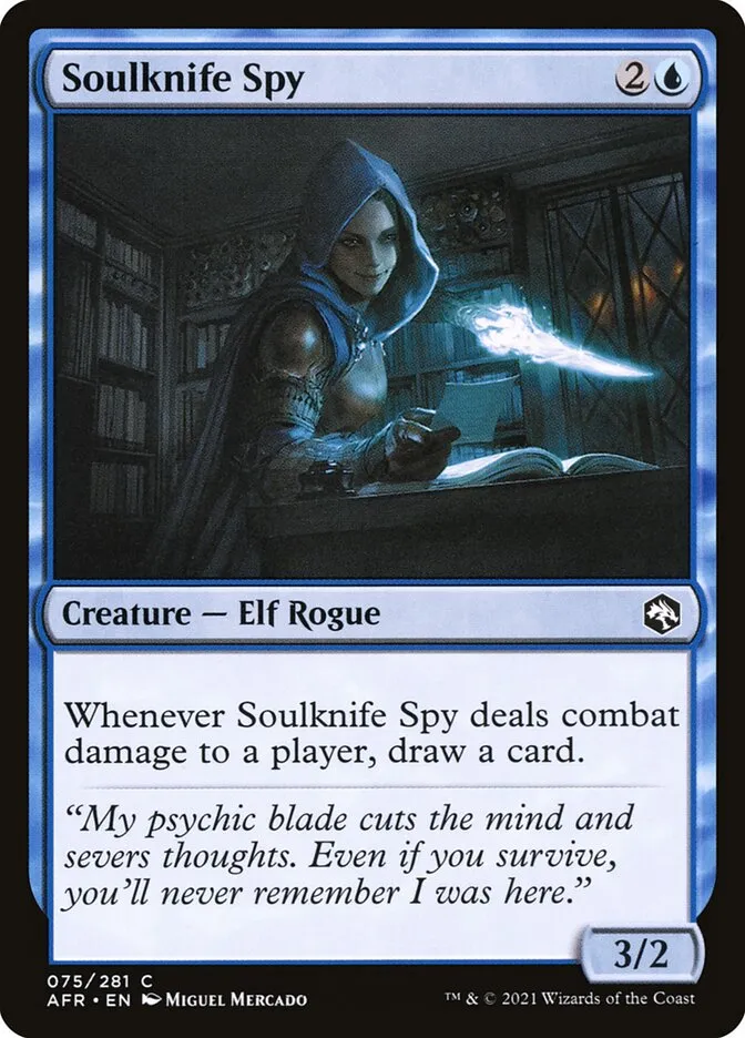 Soulknife Spy Front Face