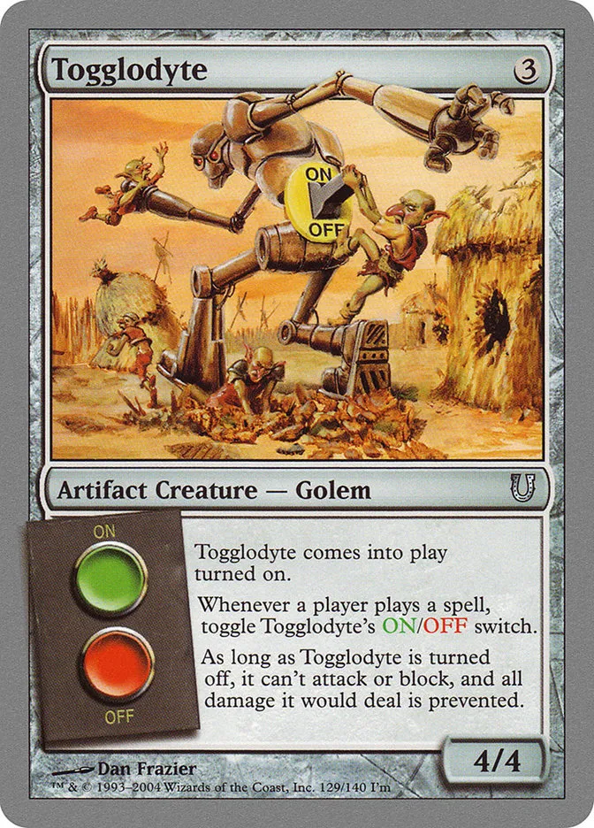 Togglodyte Front Face