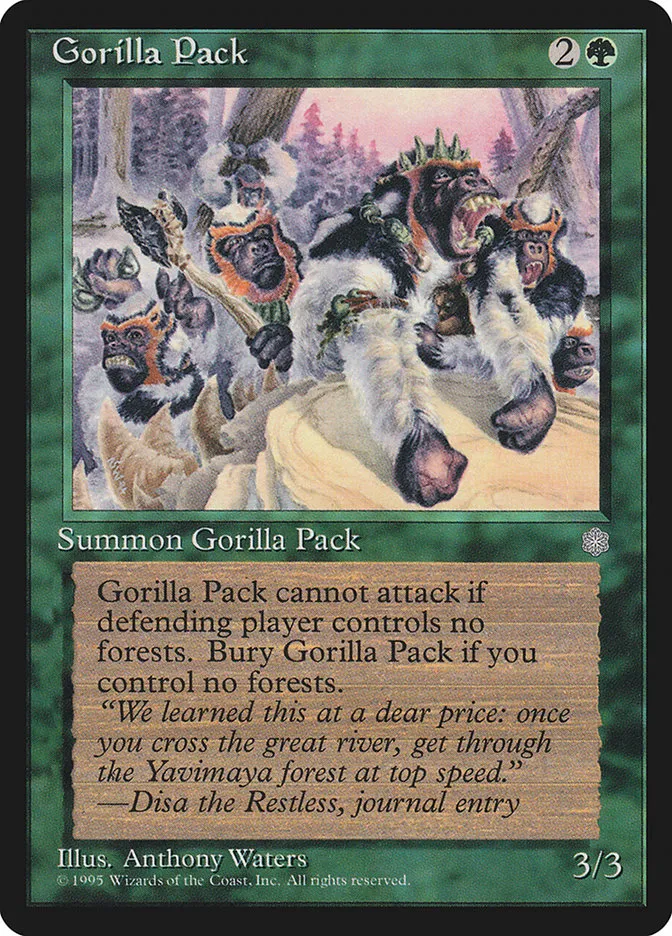 Gorilla Pack Front Face