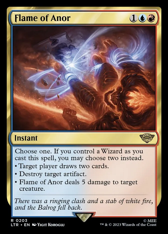 Flame of Anor Front Face
