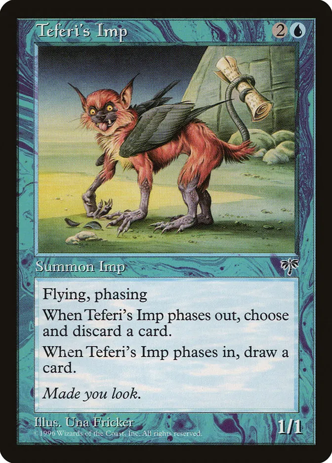 Teferi's Imp Front Face