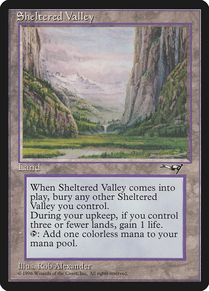 Sheltered Valley Front Face