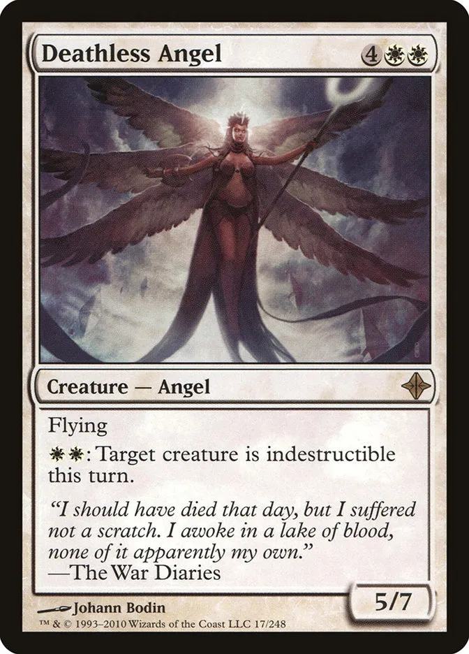 Deathless Angel Front Face