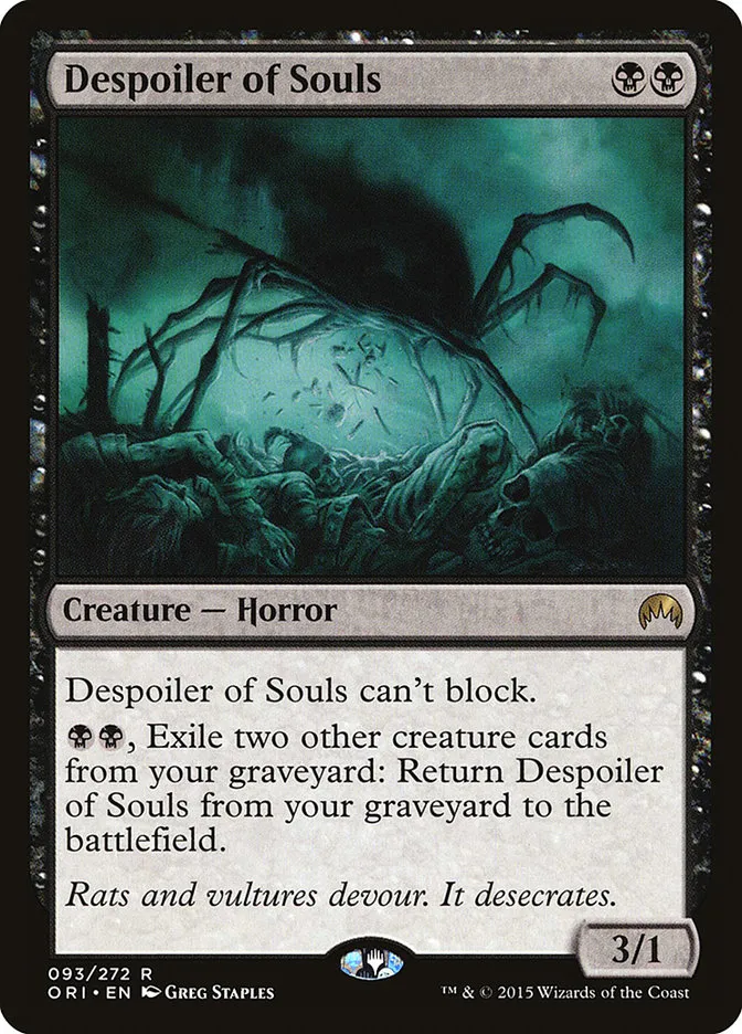 Despoiler of Souls Front Face