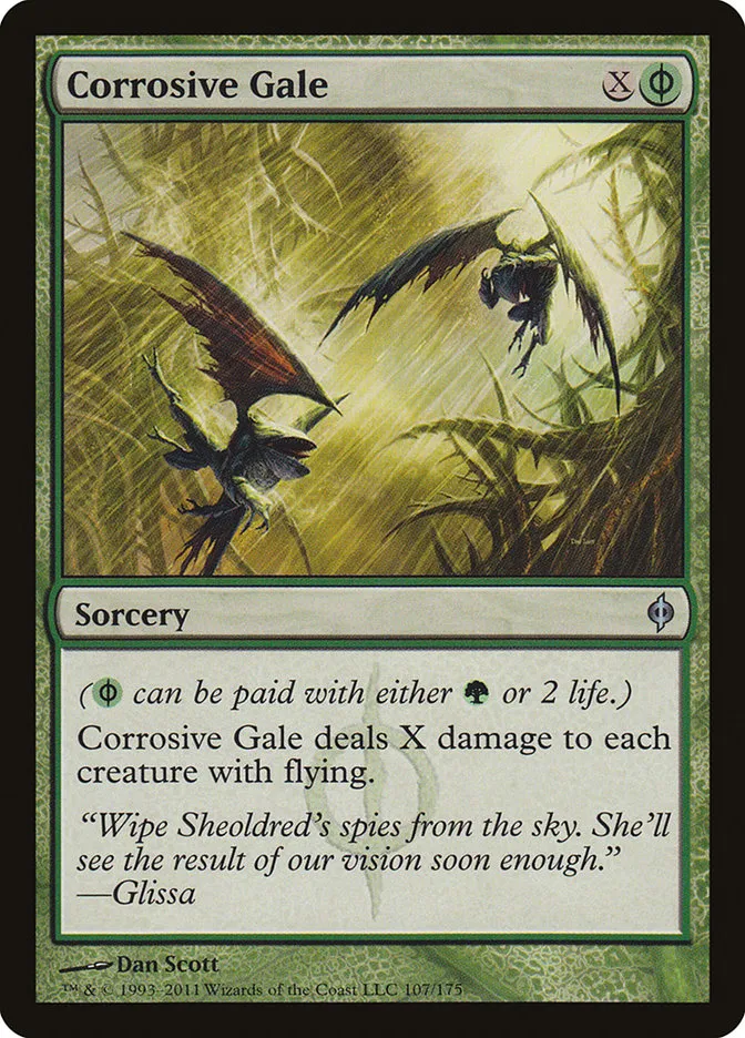 Corrosive Gale Front Face