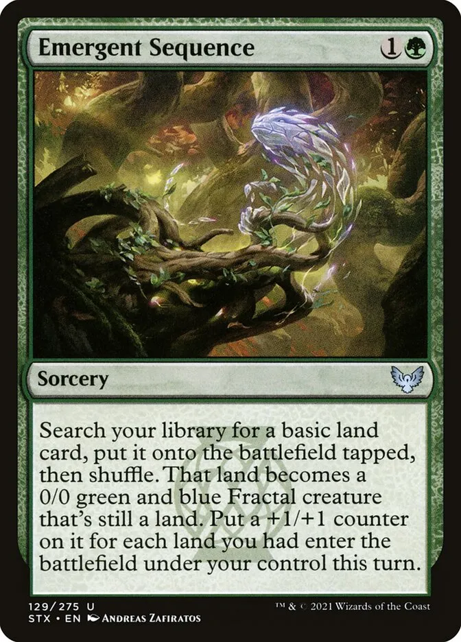 Emergent Sequence Front Face