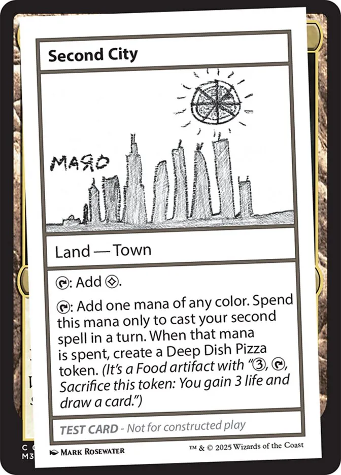 Second City Front Face