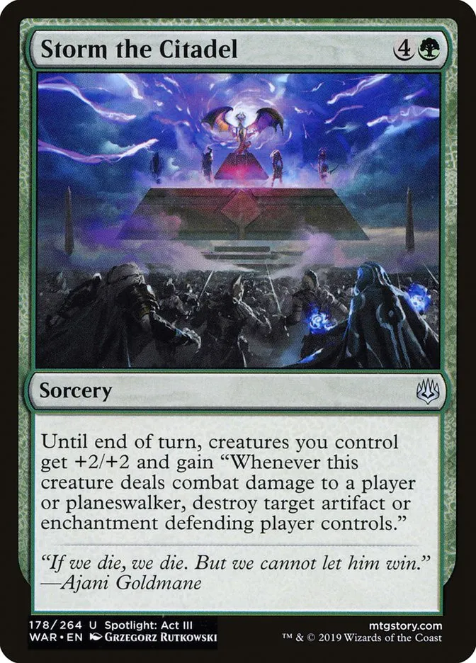 Storm the Citadel Front Face