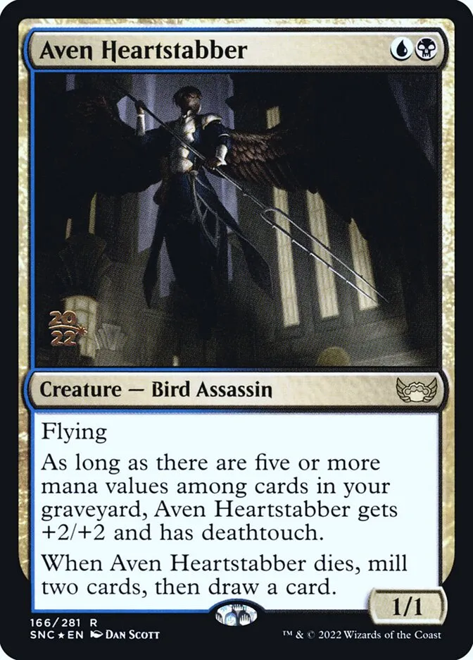 Aven Heartstabber Front Face