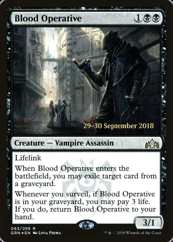 Blood Operative Front Face