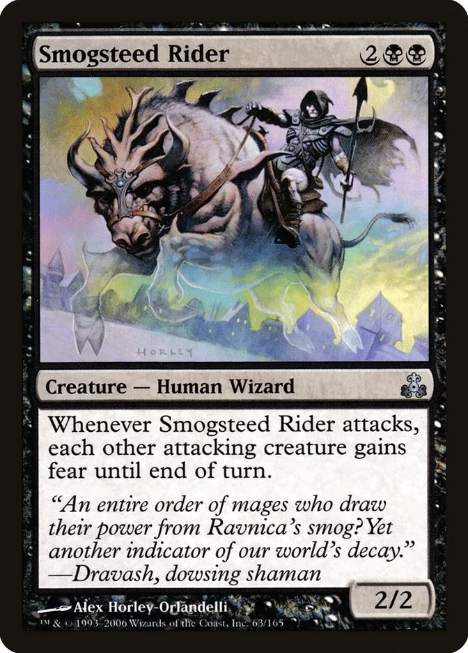 Smogsteed Rider Front Face