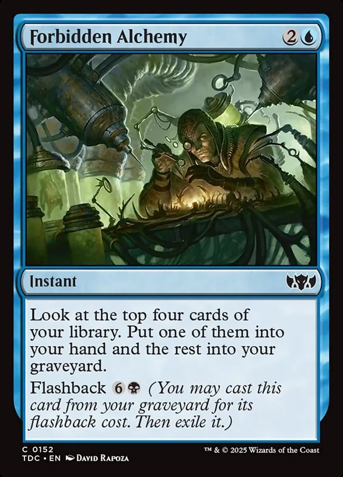 Forbidden Alchemy Front Face