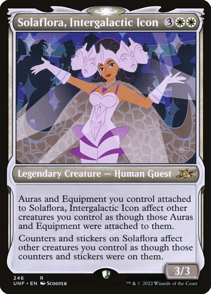 Solaflora, Intergalactic Icon Front Face