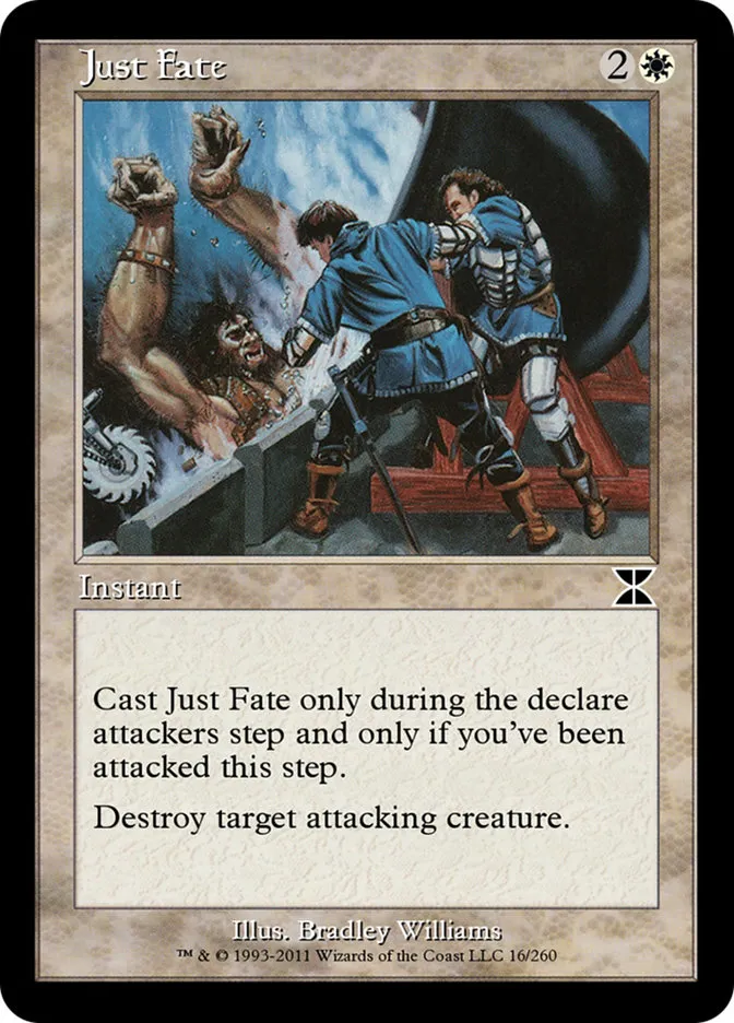 Just Fate Front Face