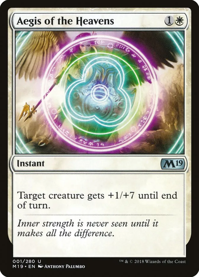Aegis of the Heavens Front Face