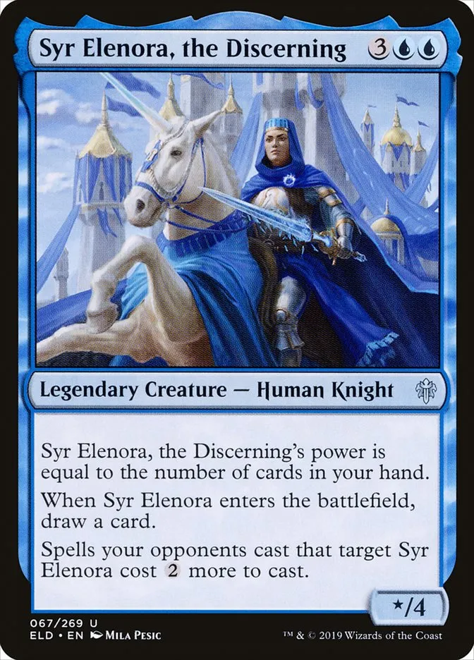 Syr Elenora, the Discerning Front Face
