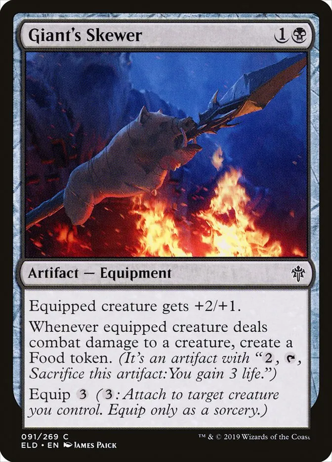 Giant's Skewer Front Face