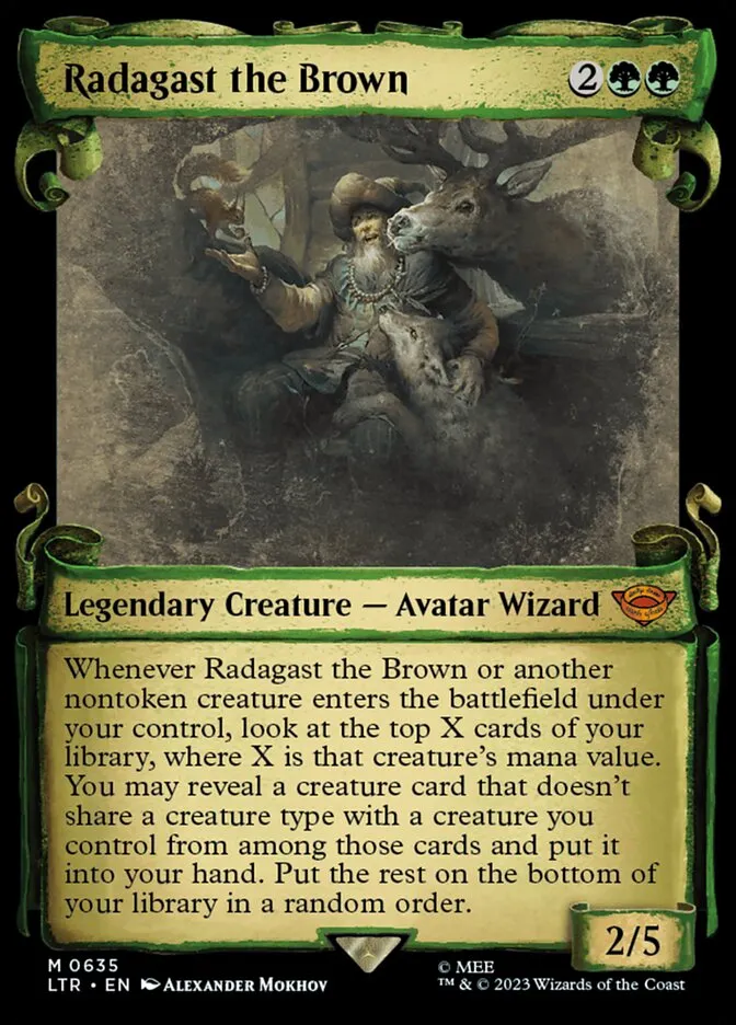 Radagast the Brown Front Face
