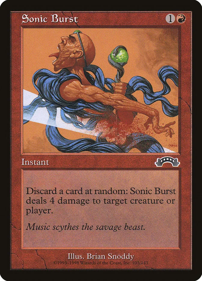 Sonic Burst Front Face