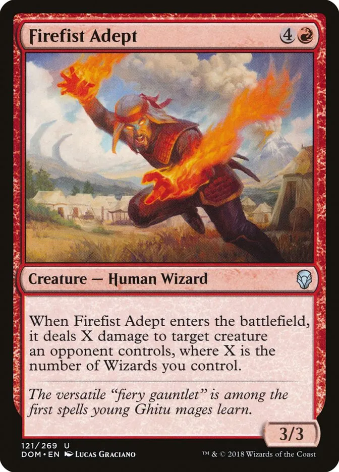 Firefist Adept Front Face