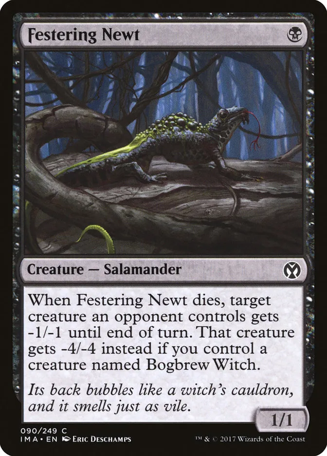 Festering Newt Front Face