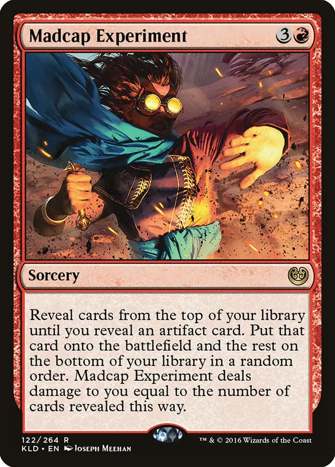 Madcap Experiment Front Face