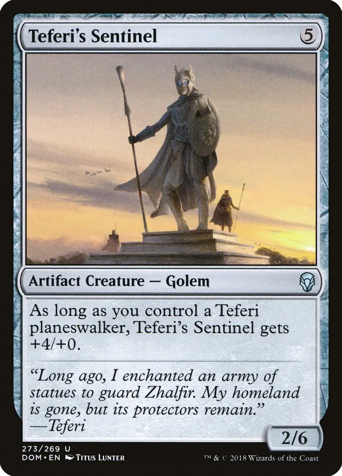 Teferi's Sentinel Front Face