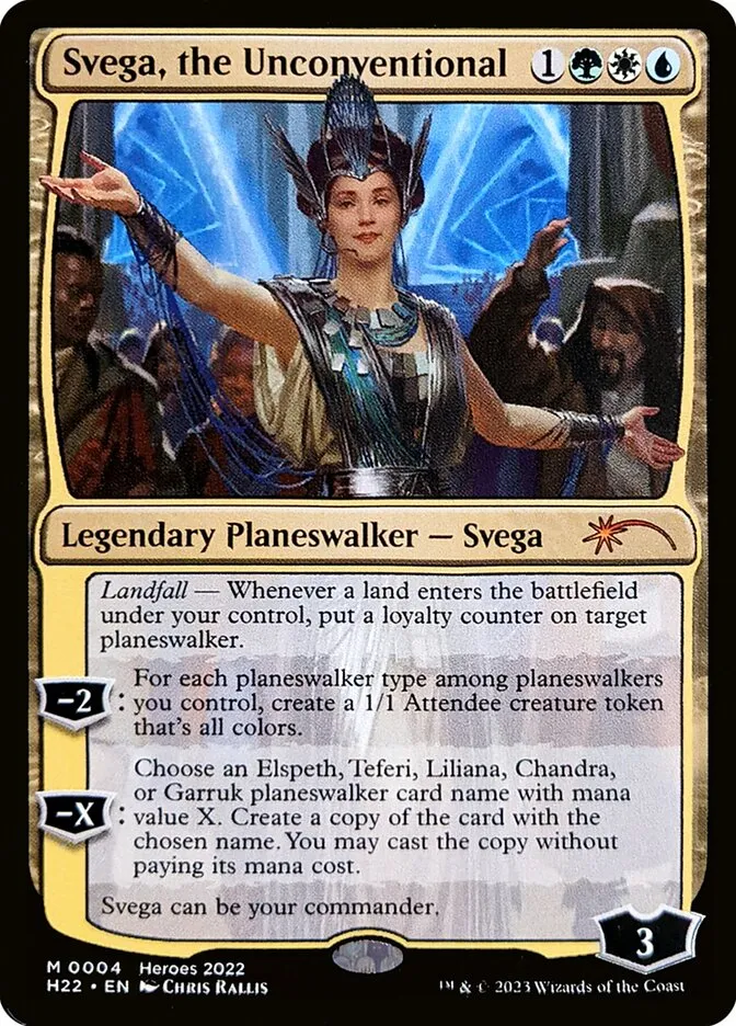 Svega, the Unconventional Front Face