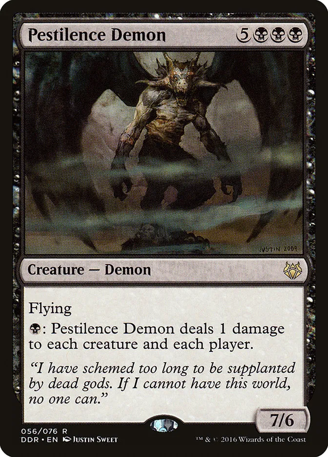 Pestilence Demon Front Face
