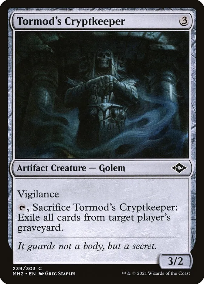Tormod's Cryptkeeper Front Face