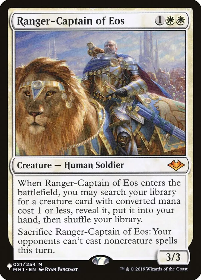 Ranger-Captain of Eos Front Face