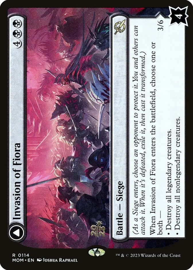 Invasion of Fiora // Marchesa, Resolute Monarch Front Face