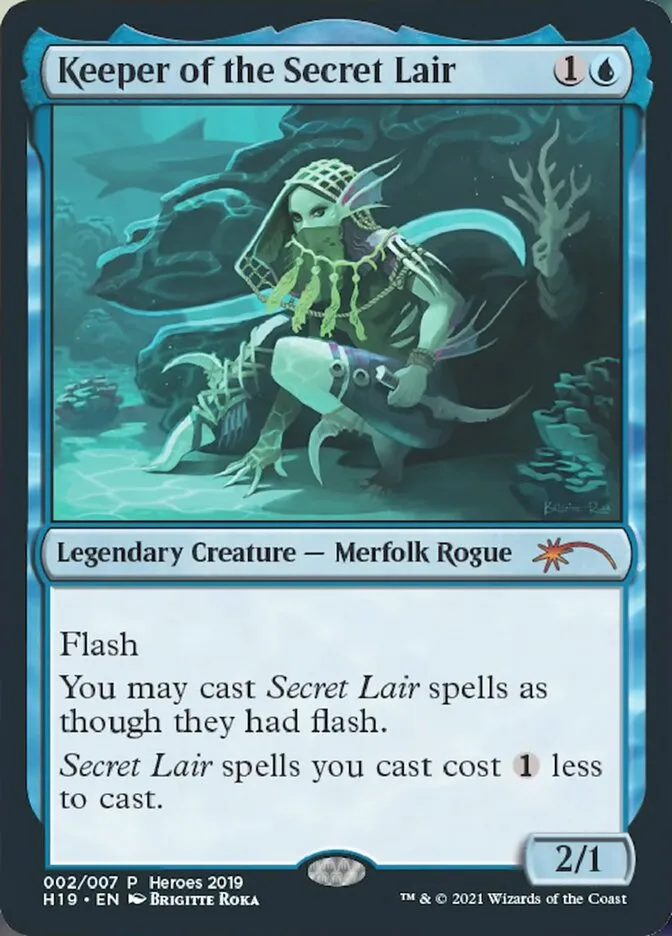 Keeper of the Secret Lair Front Face