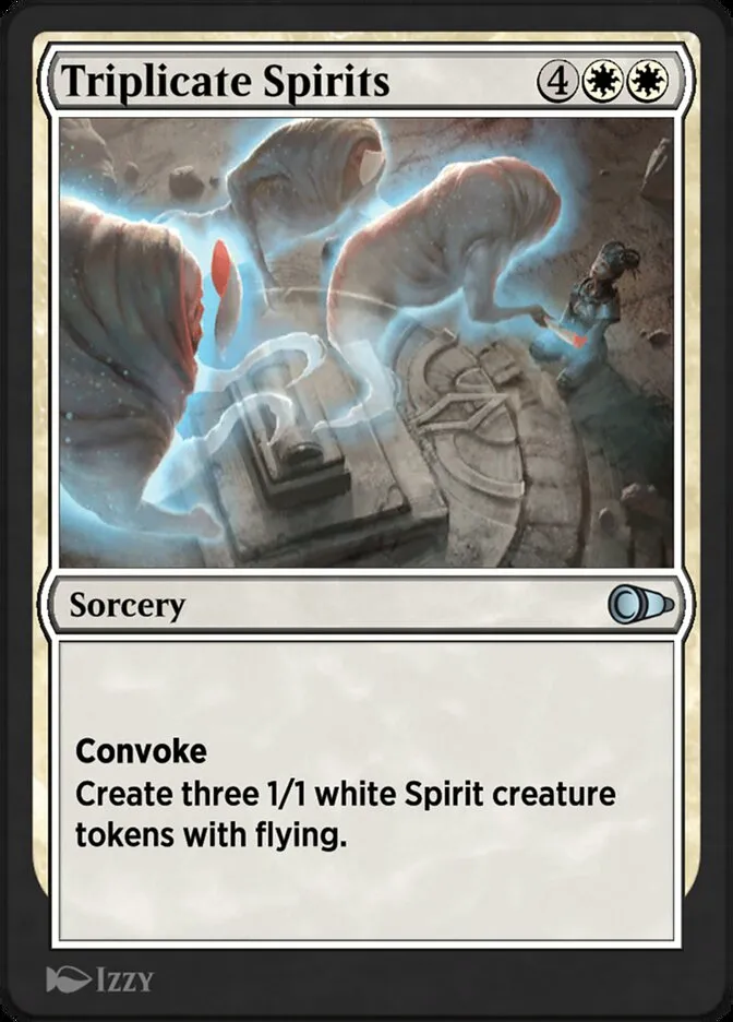Triplicate Spirits Front Face
