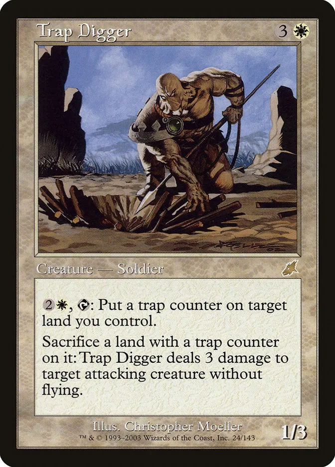 Trap Digger Front Face
