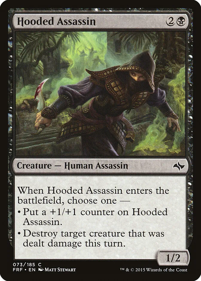 Hooded Assassin Front Face