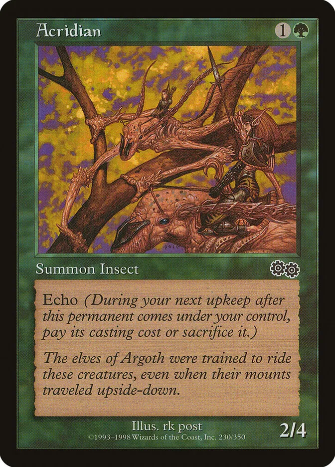 Acridian Front Face