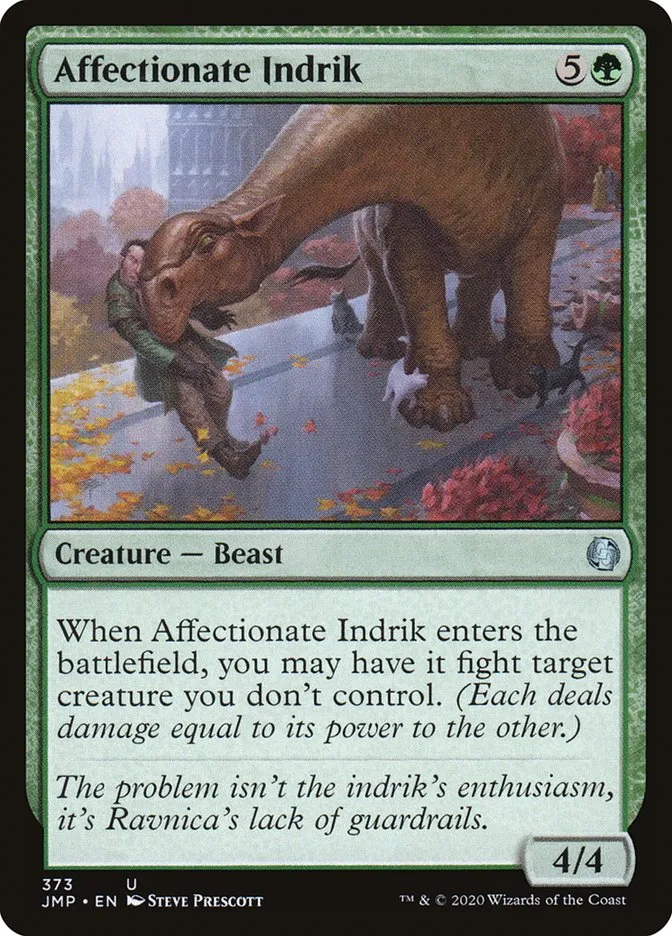 Affectionate Indrik Front Face